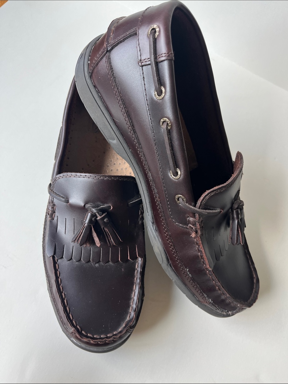 Bass - Clark Leather tassel loafers, men’s 12M